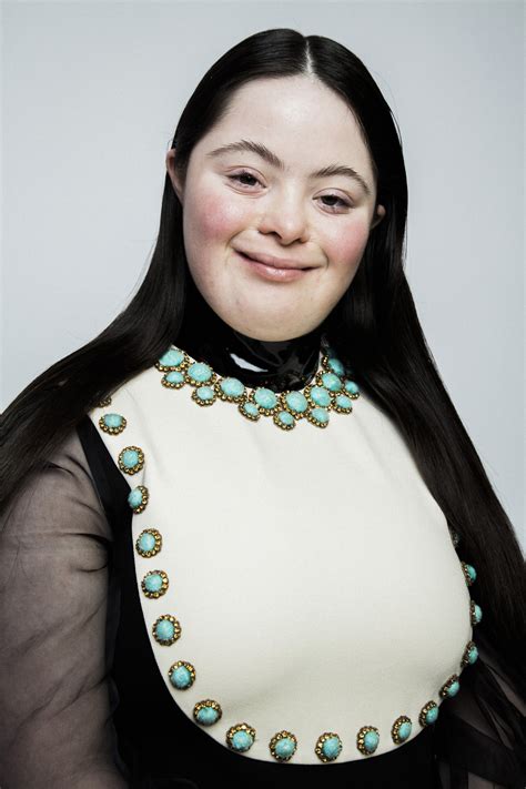 gucci model down syndrome|ellie g Gucci.